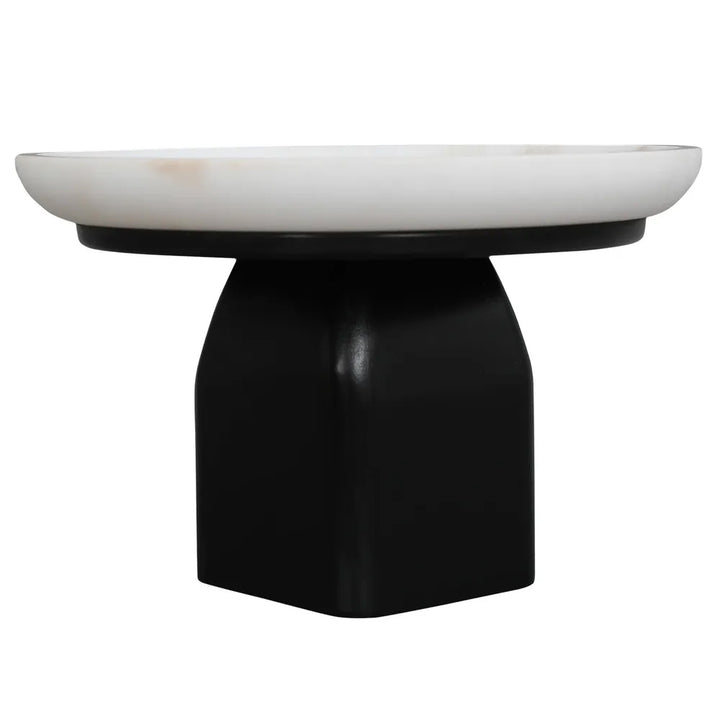 Edith Footed Bowl - Large Black