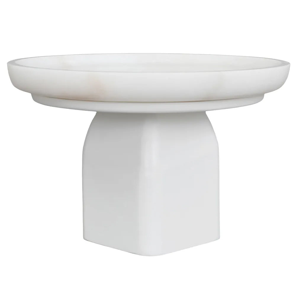 Edith Footed Bowl - Large White