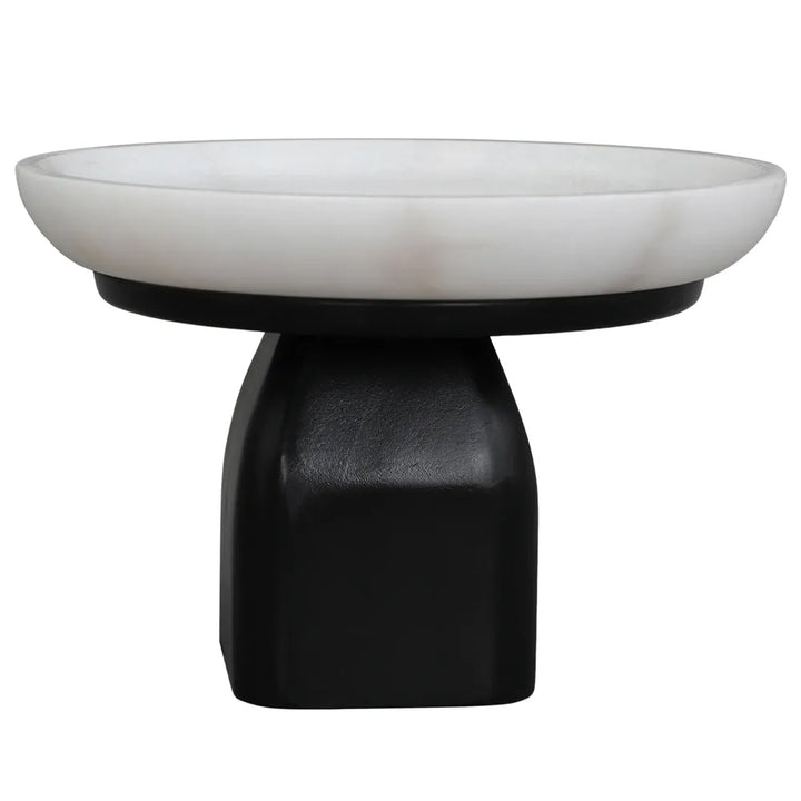 Edith Footed Bowl - Small Black