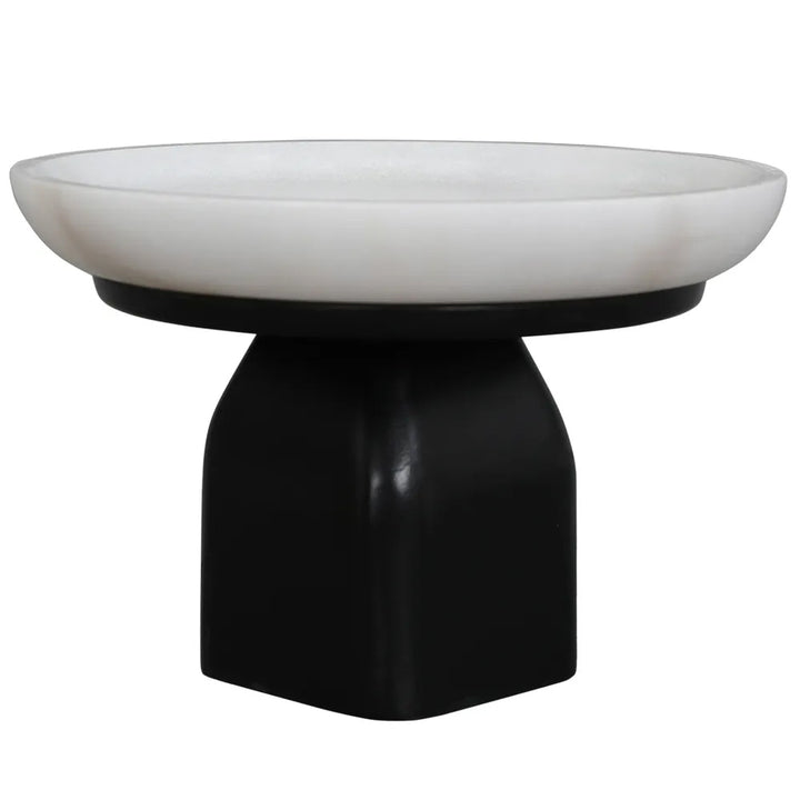 Edith Footed Bowl - Small Black