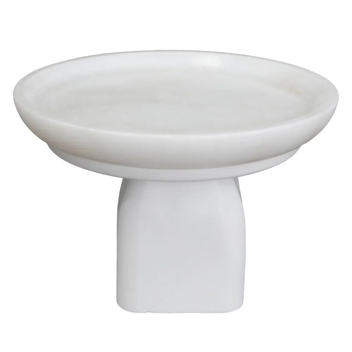 Edith Footed Bowl - Small White