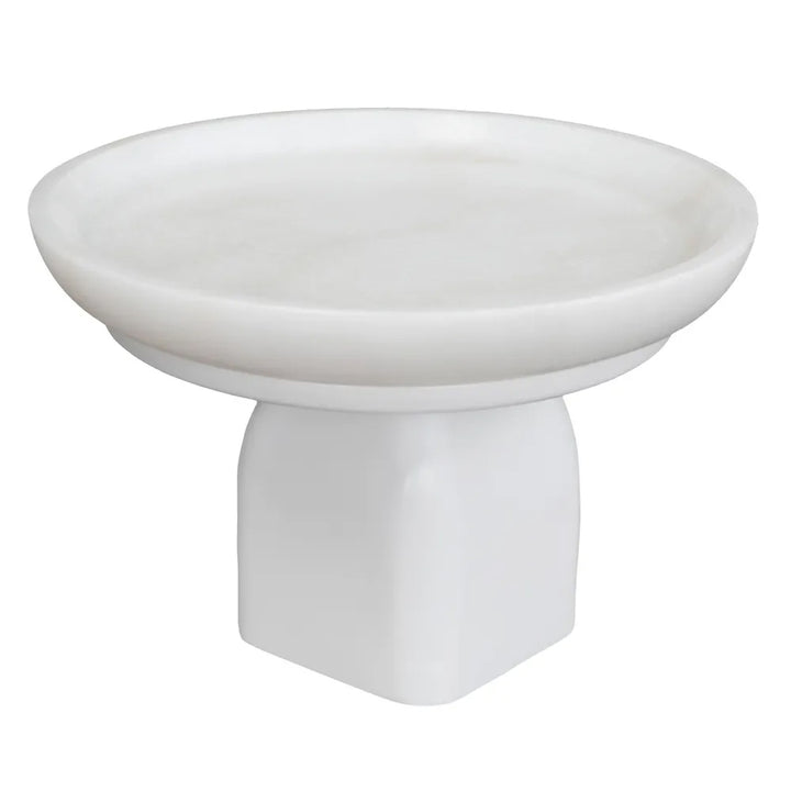 Edith Footed Bowl - Small White