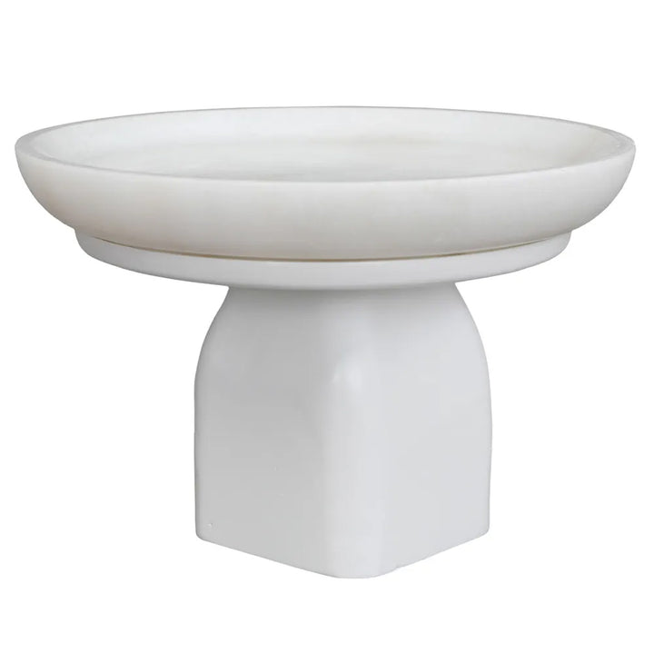 Edith Footed Bowl - Small White