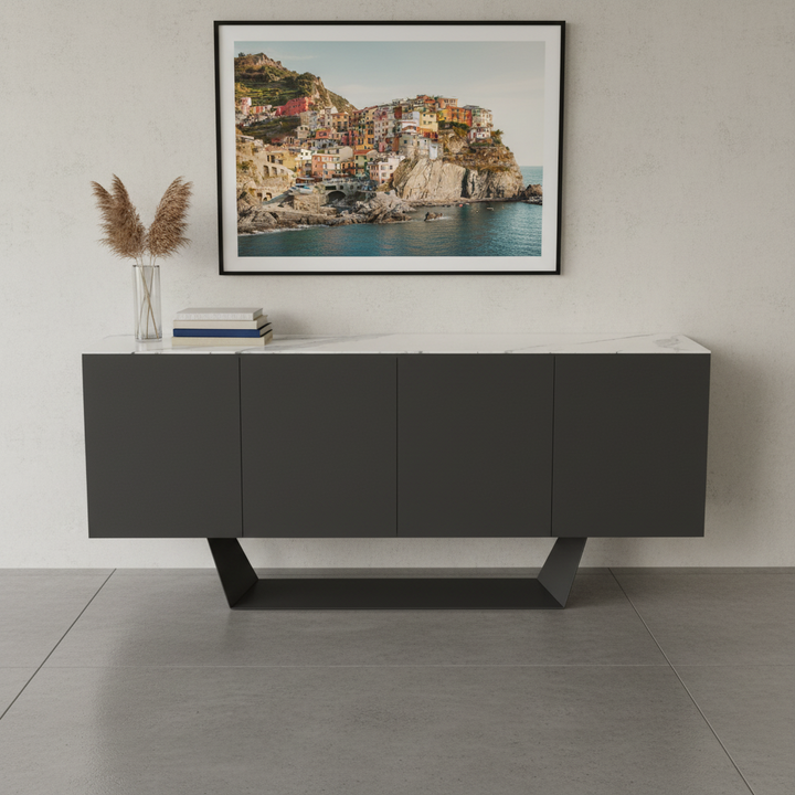 Edmund 4 Door Ceramic Buffet