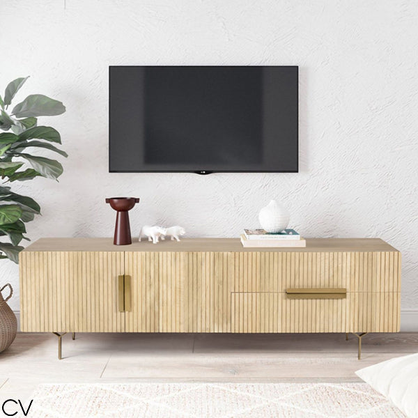 Edward 1.8m Natural TV Entertainment Unit