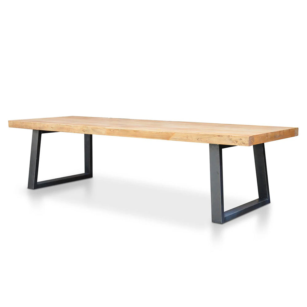 Jody 3m Reclaimed Elm Wood Dining Table