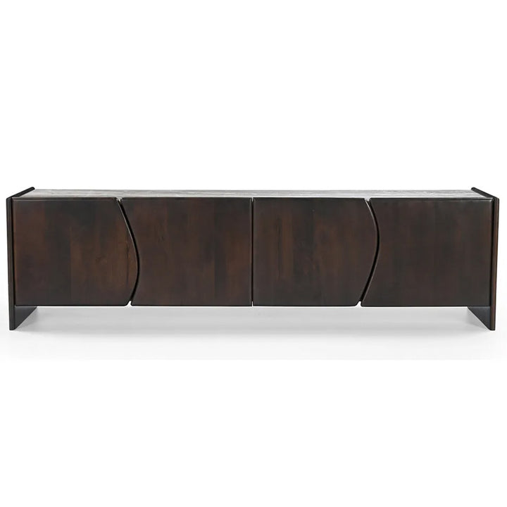 Newell Creek Entertainment Unit - Walnut