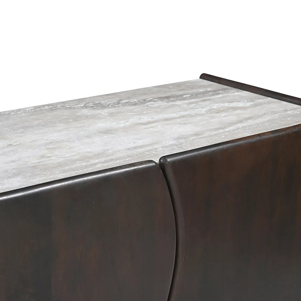 Newell Creek Entertainment Unit - Walnut