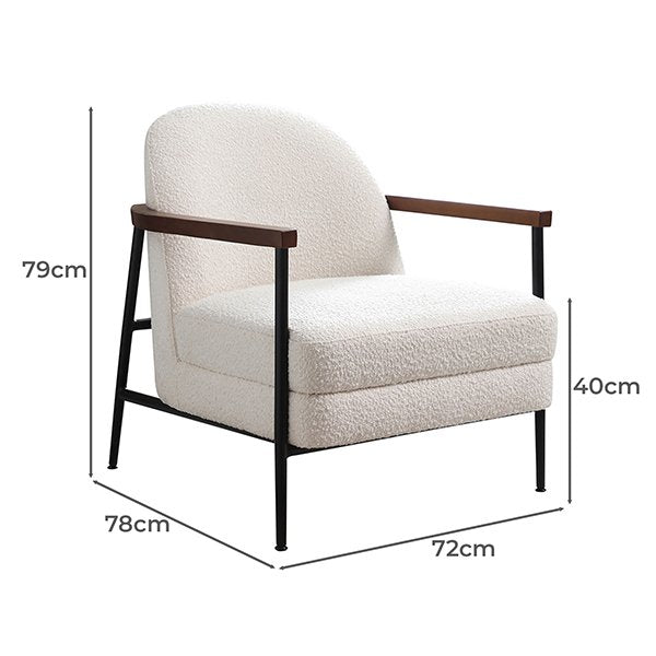 Efrain Boucle Armchair