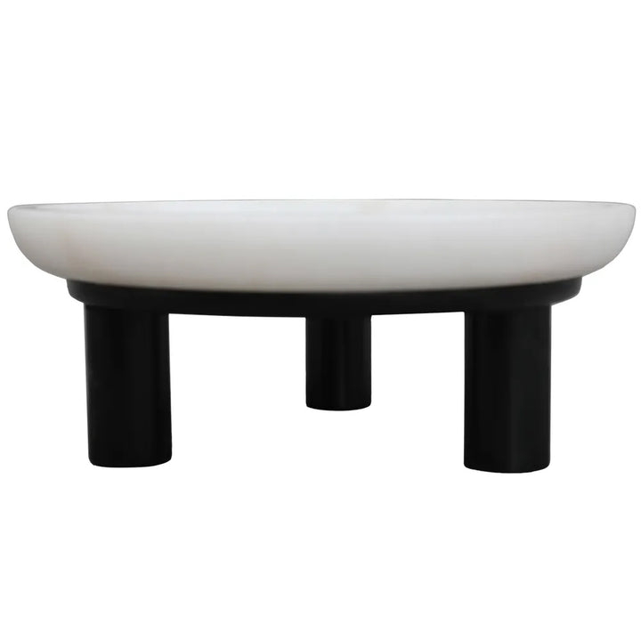 Eileen Footed Bowl - Large Black