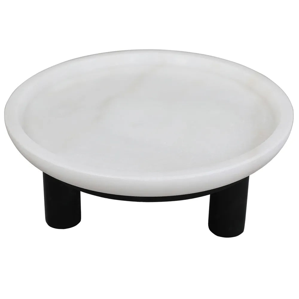 Eileen Footed Bowl - Large Black