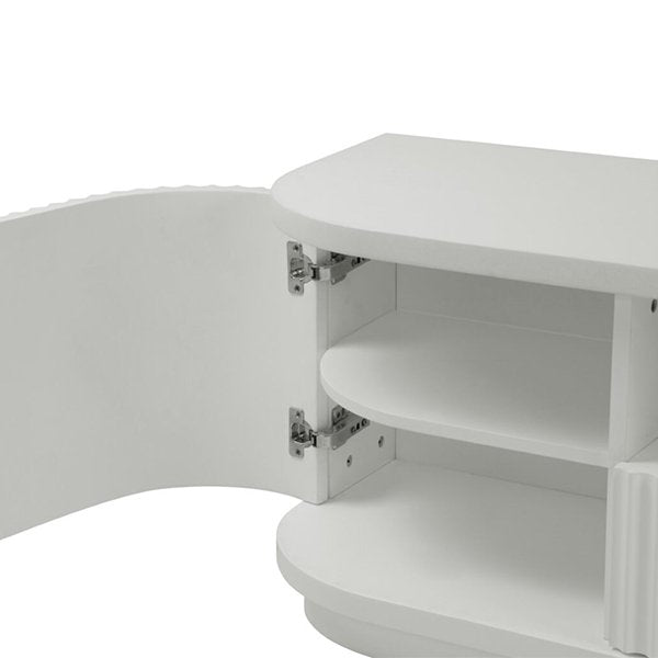 El Nino 2m Veneer Top Entertainment TV Unit - White