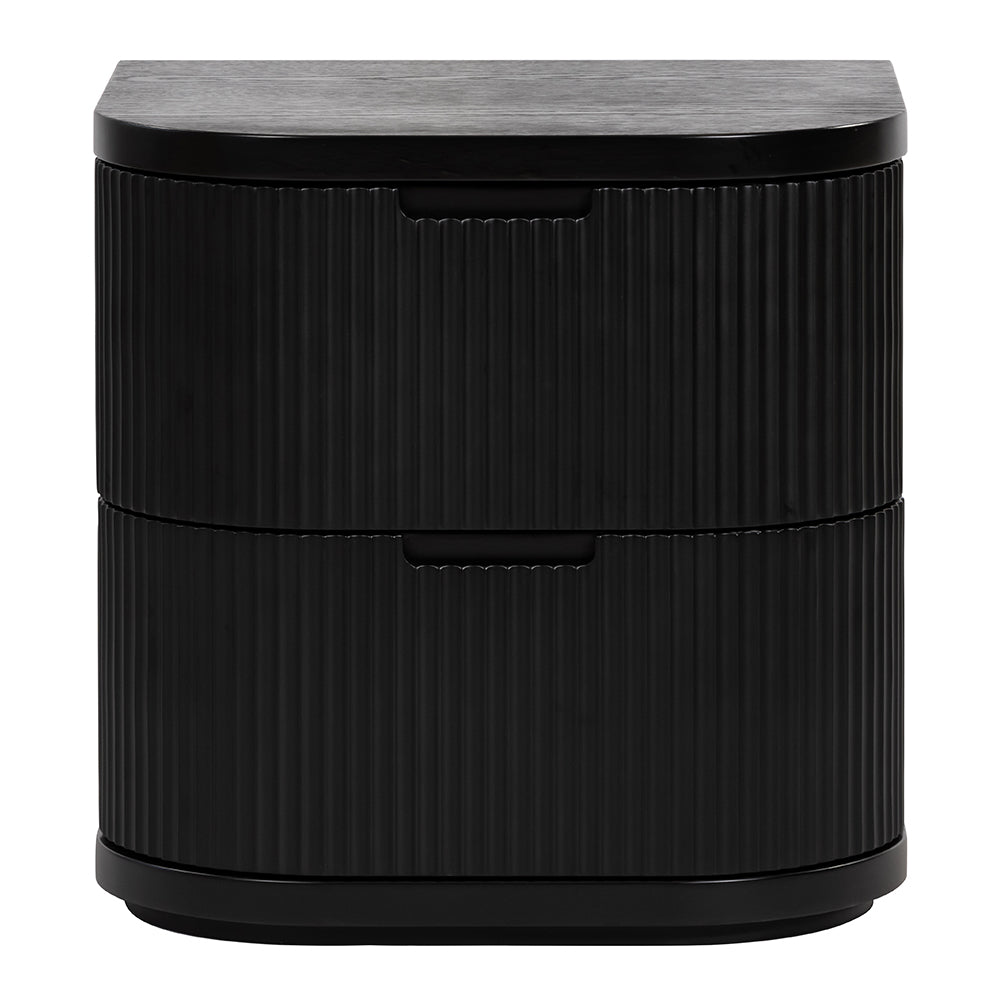 El Nino Bedside Table - Full Black