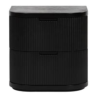El Nino Bedside Table - Full Black