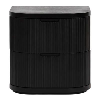 El Nino Bedside Table - Full Black