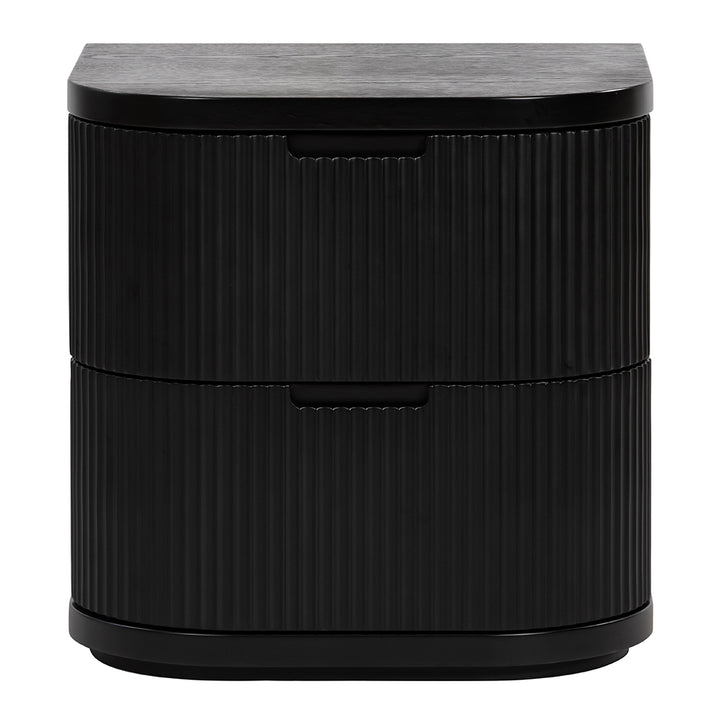 El Nino Bedside Table - Full Black