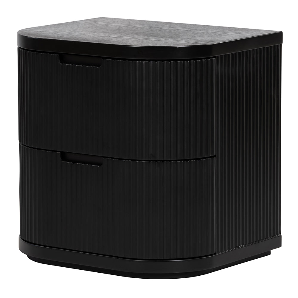El Nino Bedside Table - Full Black