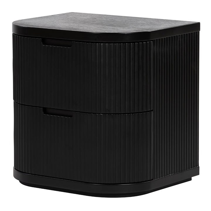 El Nino Bedside Table - Full Black