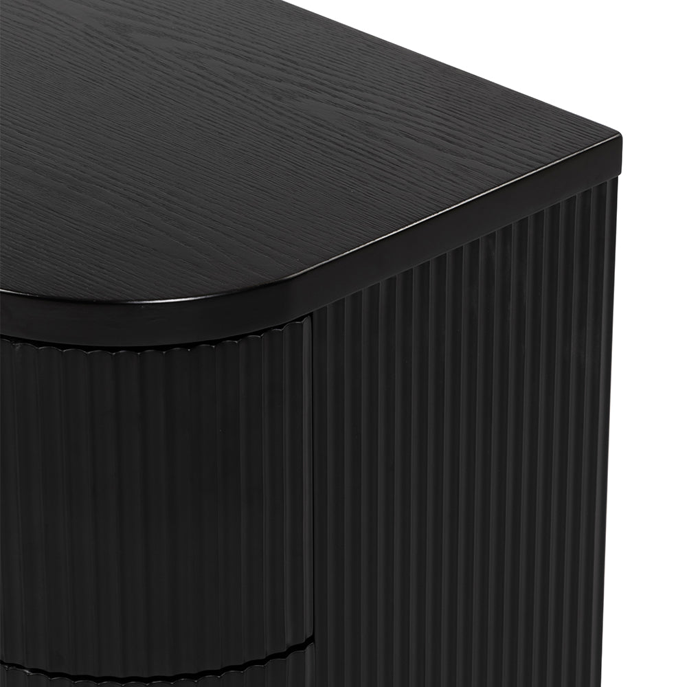 El Nino Bedside Table - Full Black