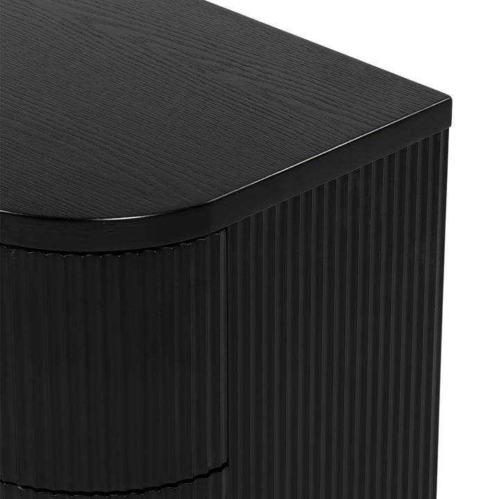 El Nino Bedside Table - Full Black