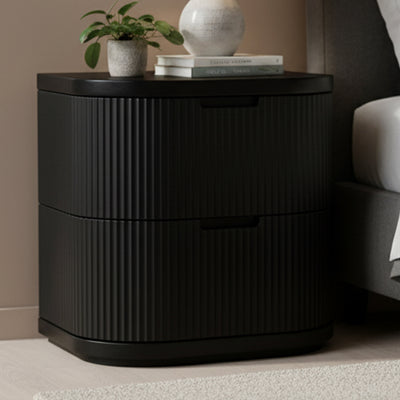 El Nino Bedside Table - Full Black
