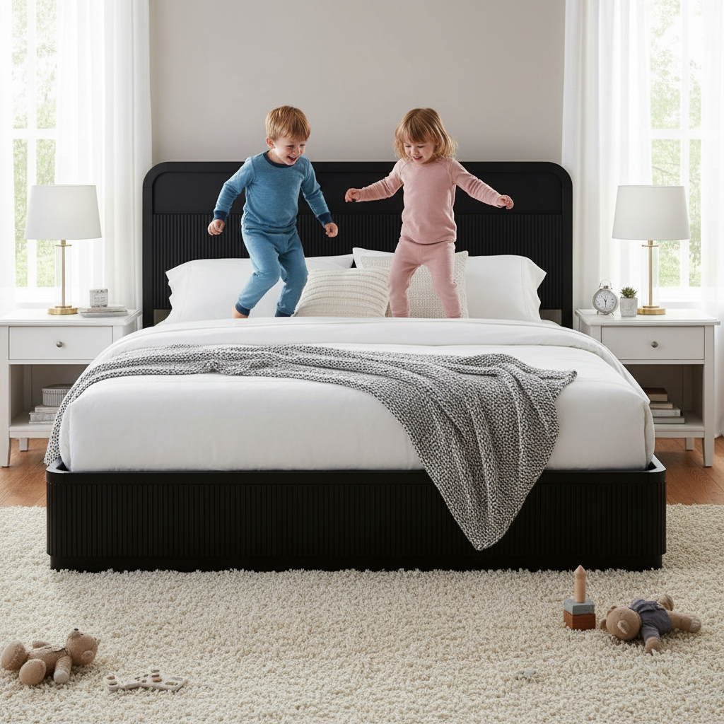 El Nino King Bed - Full Black