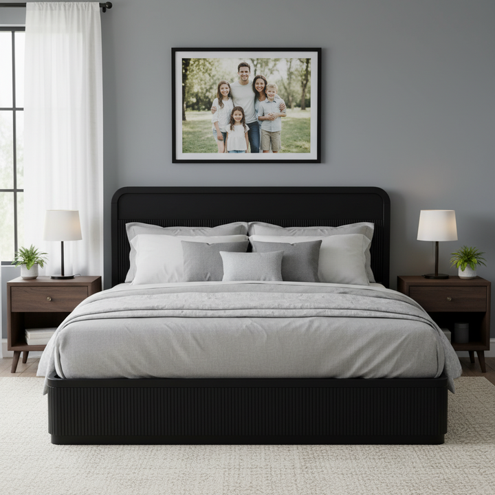 El Nino King Bed - Full Black