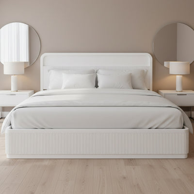 El Nino King Bed - Full White