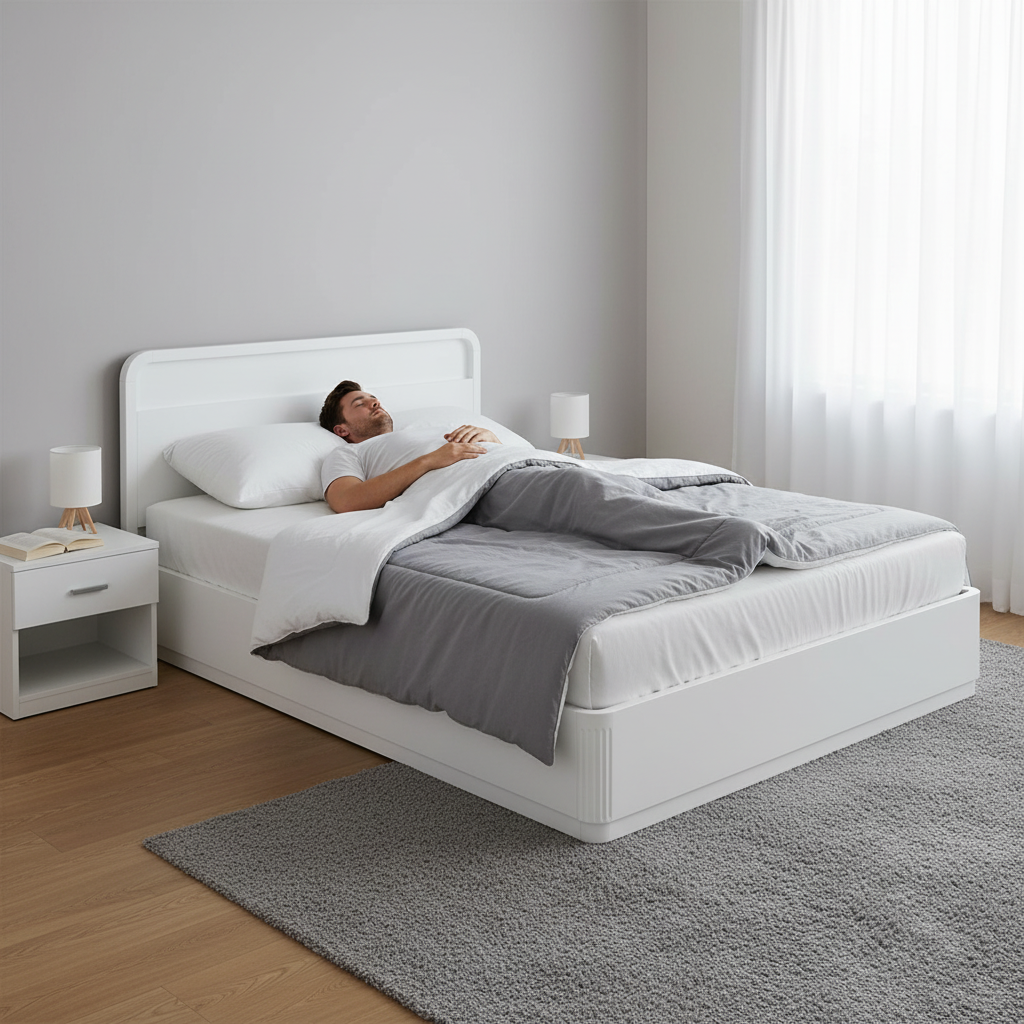 El Nino King Bed - Full White