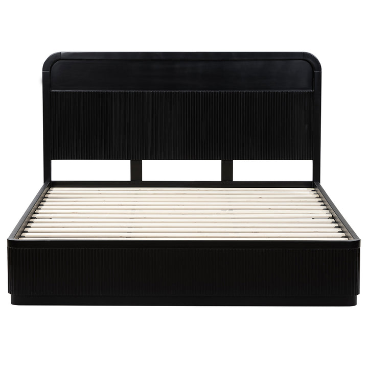 El Nino Queen Bed - Full Black