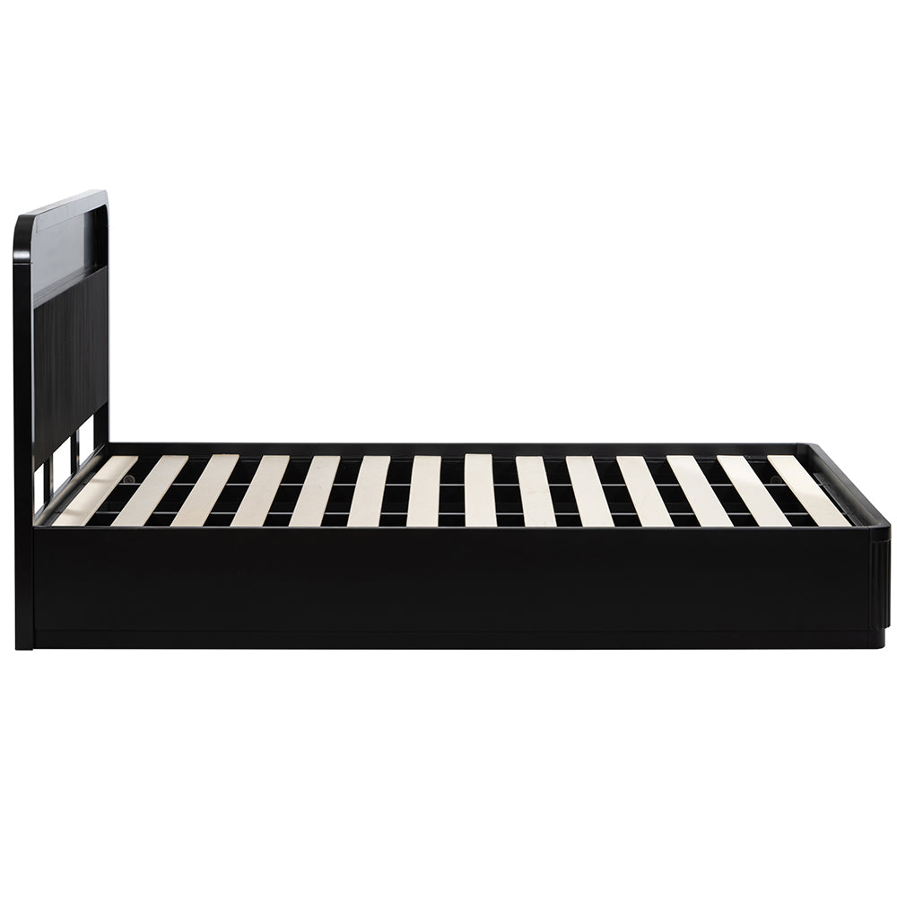 El Nino Queen Bed - Full Black