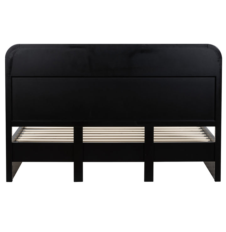 El Nino Queen Bed - Full Black