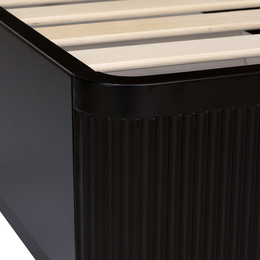 El Nino Queen Bed - Full Black