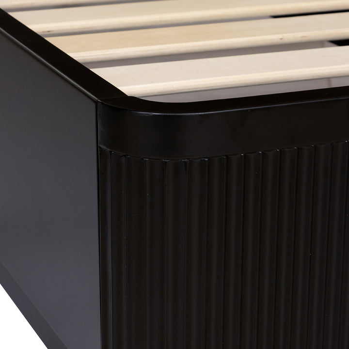 El Nino Queen Bed - Full Black