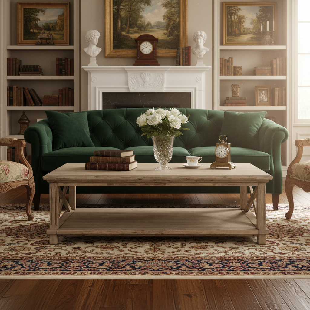 Elin Solid Coffee Table