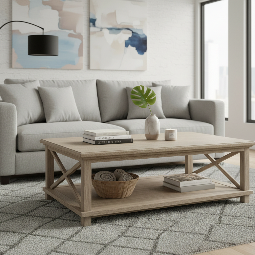 Elin Solid Coffee Table