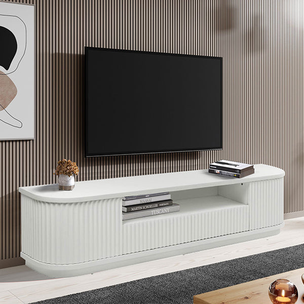 El Nino 2m Veneer Top Entertainment TV Unit - White