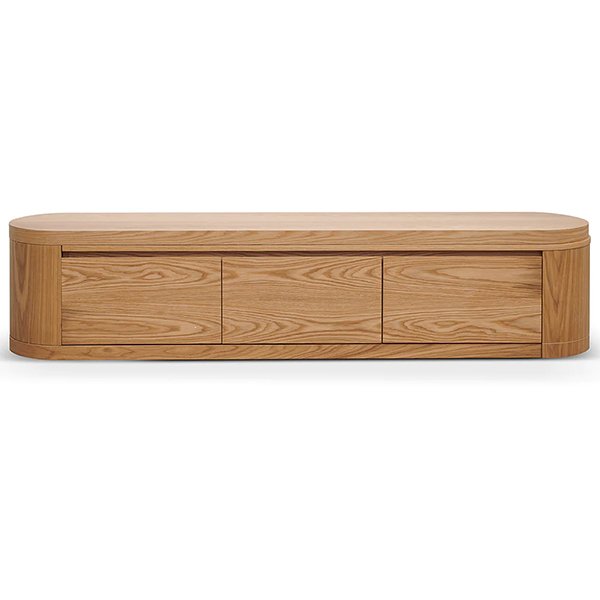 Eliza Expandable TV Entertainment Unit - Natural Oak