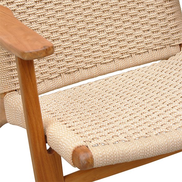 Ellesha Timber & Nylon Armchair