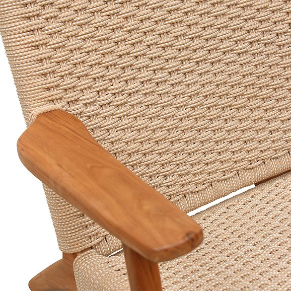 Ellesha Timber & Nylon Armchair