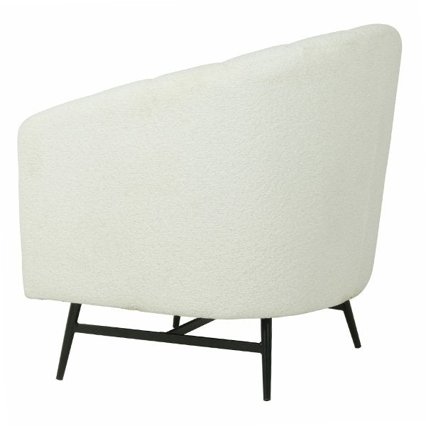 Woolbrook Boucle Accent Chair - Snow