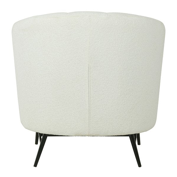 Woolbrook Boucle Accent Chair - Snow