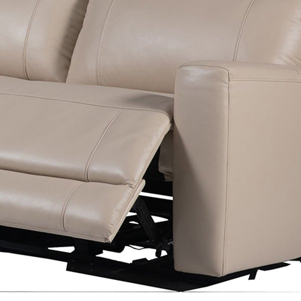 Esmer 5 Seater Cowhide Leather Recliner Sofa