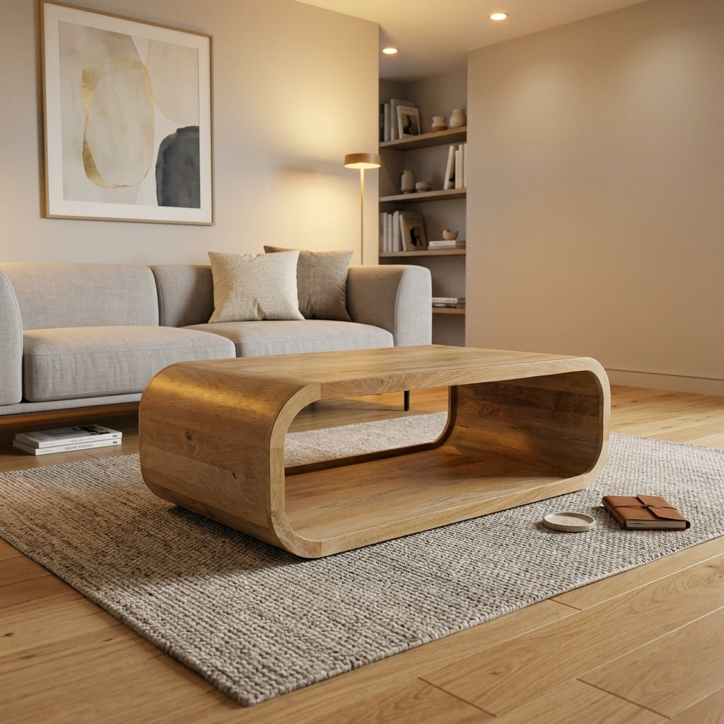 Enlighten Solid Timber Coffee Table