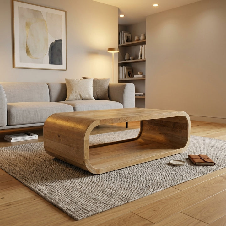 Enlighten Solid Timber Coffee Table