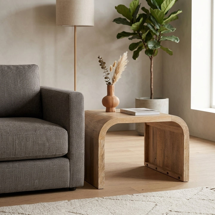 Enlighten Solid Timber Side Table
