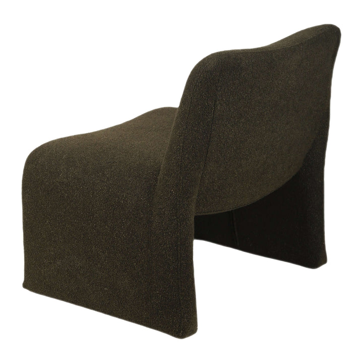 Enzo Boucle Accent Chair - Forest