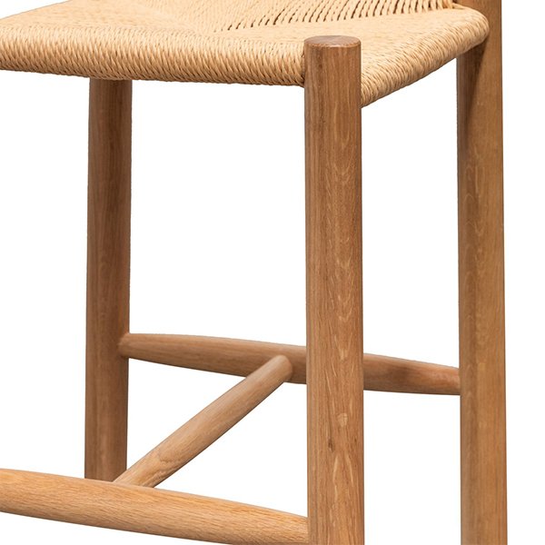 Erika Oak Low Stool - Natural