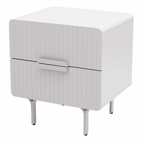 Erwin Bedside Table - Light Grey