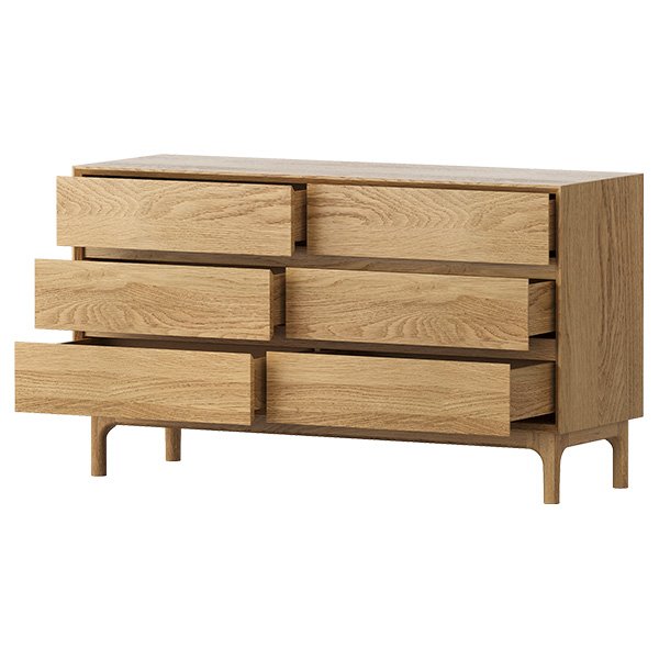 Evans Solid Oak Dresser